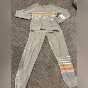PJ Salvage lounge set girls. NEW with tags size medium.